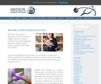 Medsupportsolutions.com(Medical Support Solutions) Screenshot