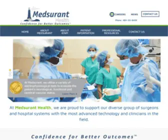 Medsuranthealth.com(Medsurant Heanth) Screenshot