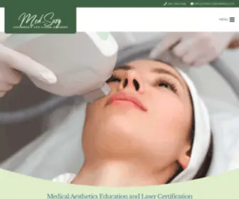 Medsurgacademy.com(Med-Surg Aesthetics and Laser Academy) Screenshot