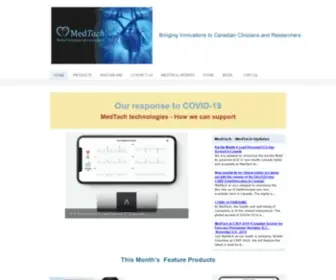 Medtach.com(MedTach Medical Technologies) Screenshot
