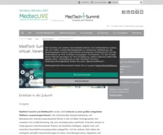 Medtech-Summit.de(Congress & Partnering) Screenshot