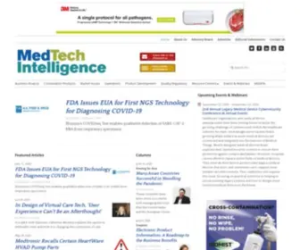 Medtechintelligence.com(MedTech Intelligence) Screenshot