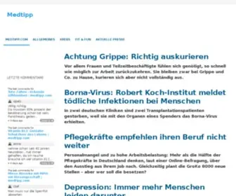 Medtipp.com(Gesundheitstipps) Screenshot