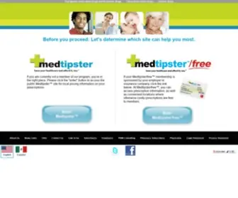 Medtipster.com(Generic Drugs) Screenshot