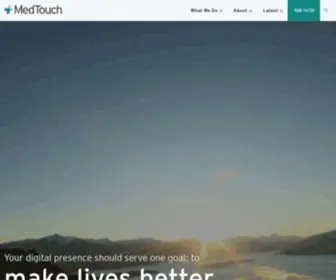 Medtouch.com(Leader in Digital Strategy for Hospitals) Screenshot