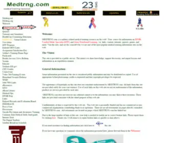 Medtrng.com(MEDCoE) Screenshot