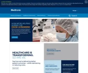 Medtronic.eu(Medtronic) Screenshot
