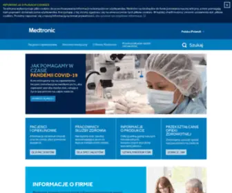 Medtronic.pl(Globalny lider w zakresie technologii) Screenshot