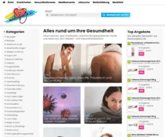 Medvergleich.de(Alles rund um Ihre Gesundheit) Screenshot
