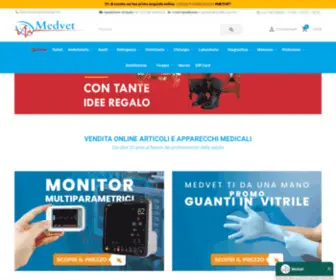 Medvetsrl.it(Vendita online Articoli ed Apparecchi Medicali) Screenshot