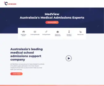 Medvieweducation.org(MedView Education AU) Screenshot