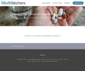 Medwatchers.com(MedWatchers) Screenshot