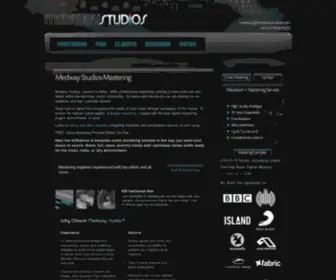 Medwaystudios.com(Electronic Dance Music Mastering) Screenshot