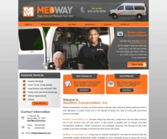 Medwaytrans.com(Medical Transportation Services in Spring Valley) Screenshot