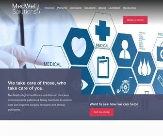 Medwellsolutions.com(Medwell Solutions) Screenshot