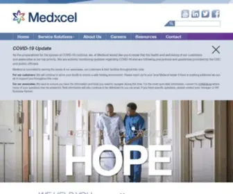 MedXcelfm.com(Medxcel Home) Screenshot