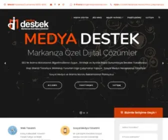 Medyadestek.com(Medya Destek) Screenshot