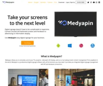 Medyapin.com(Digital Signage Cloud) Screenshot