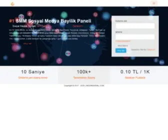 Medyasosyal.com(Türkiye'nin Sosyal Medya Bayisi) Screenshot