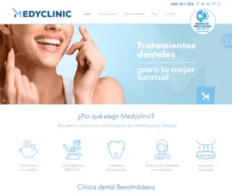 Medyclinic.es(Clínica Dental en  Benalmádena) Screenshot