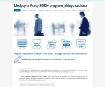 Medycynapracy.co(Medycyna Pracy 2002) Screenshot