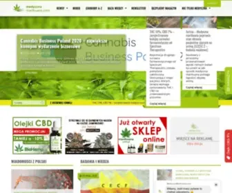 Medycznamarihuana.com(Medyczna Marihuana) Screenshot