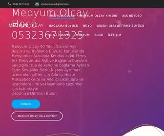 Medyumolcay.org(Medyum Olcay Hoca) Screenshot