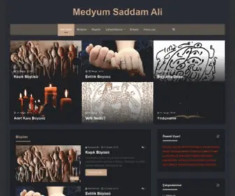 Medyumsaddamali.com(Irak Asıllı Uzman Medyum Hoca) Screenshot