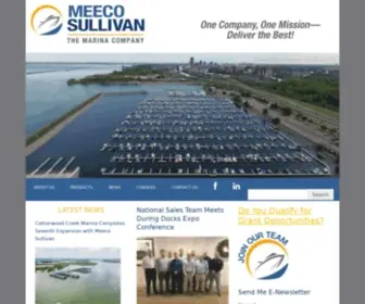 Meecosullivan.com(Meeco Sullivan The Marina Company) Screenshot