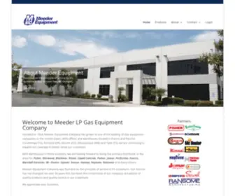 Meeder.com(LP Gas Equipment Company) Screenshot