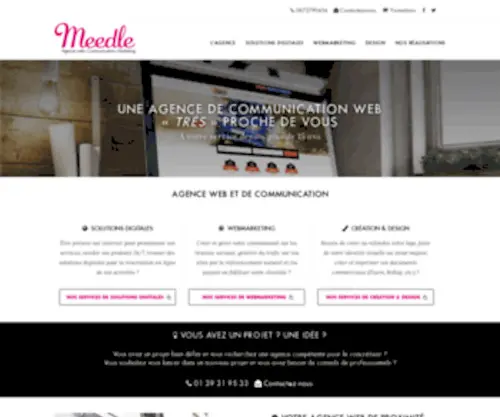 Meedle.fr(Val d'Oise (95)) Screenshot