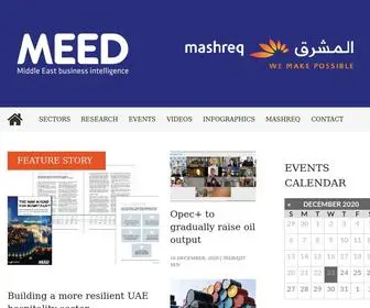 Meedmashreqindustryinsight.com(Meed Mashreq Industry Insight) Screenshot