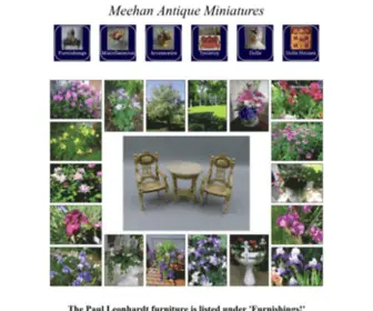 Meehanantiqueminiatures.com(Ann Meehan) Screenshot