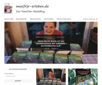 Meehr-Erleben.de(Der Familien) Screenshot