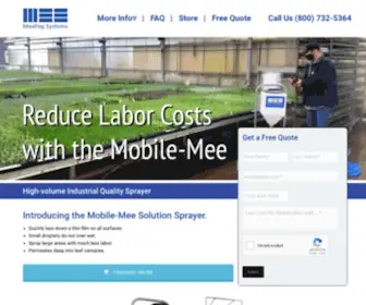 Meeindustries.com(Mobile-Mee Sprayer) Screenshot