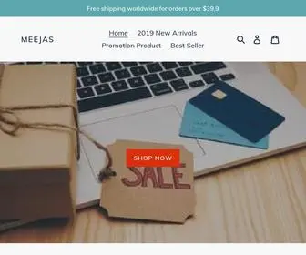 Meejas.com(Shopping) Screenshot
