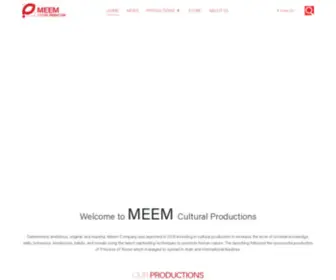 Meemprod.com(Meem Production) Screenshot