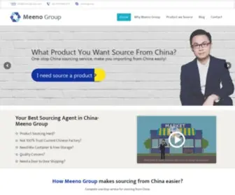 Meenogroup.com(Best China Sourcing Agent) Screenshot