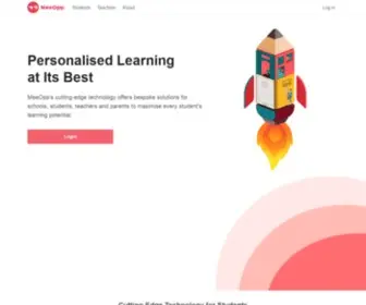 Meeopp.com(Maximising Student Learning Potential) Screenshot