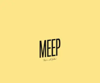 Meep.com(Purchase today. Starter logo inc) Screenshot