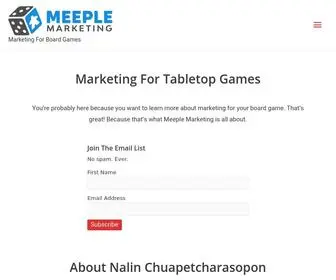 Meeplemarketing.com(Meeple Marketing) Screenshot