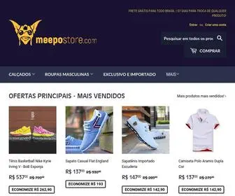 Meepostore.com(Meepo Store: Calçados I Vestuário I Sapatos I Bolsas I Relógios) Screenshot