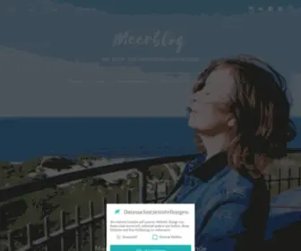 Meerblog.de(Meerblog, der Reise) Screenshot
