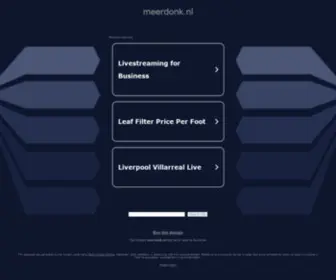 Meerdonk.nl(meerdonk) Screenshot