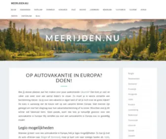 MeerijDen.nu(Gratis vraag en aanbod van ritten voor reisgenoten en carpoolers) Screenshot