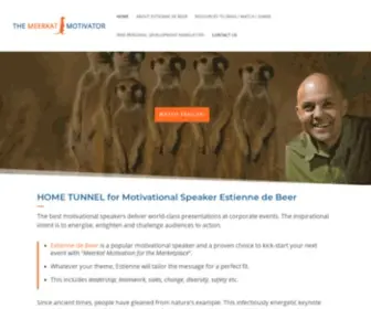 Meerkat-Motivational-Speaker.co.za(Motivational Speakers) Screenshot