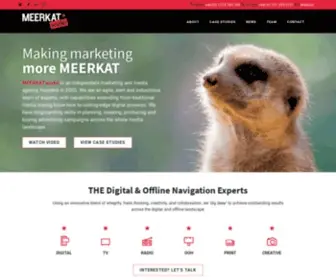 Meerkatworks.co.uk(Independent Advertising Agency) Screenshot