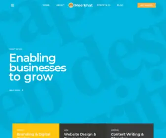 Meerkhat.com(Meerkhat Design) Screenshot