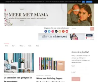 Meermetmama.nl(Meer Met Mama) Screenshot