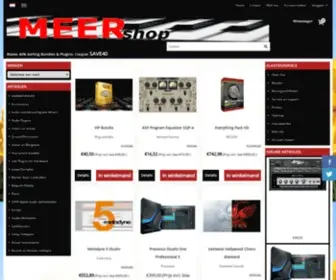 Meershop.nl(Audio software) Screenshot